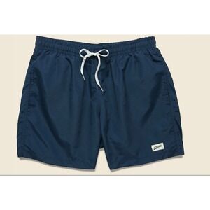 Bather 5.5" Solid Swim Trunks - Navy SZ S